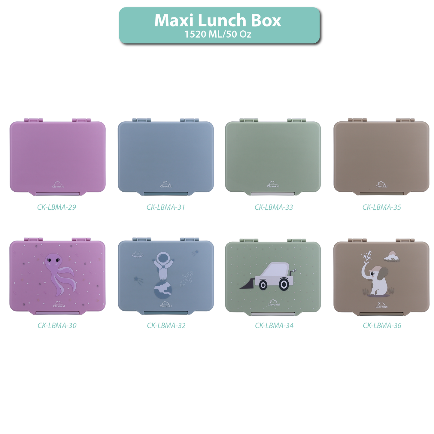 Maxi Lunch Box Green Olive 1520ML\50 OZ