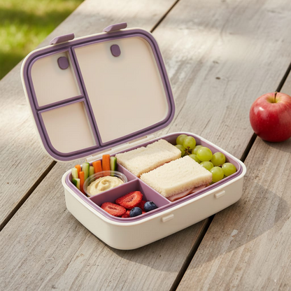 Explorer Lunch Box Purple Light Powder 800ML \27 OZ - Clevapirouette Friend