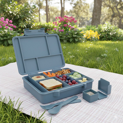 Maxi Lunch Box Baby Blue 1520ML\50 OZ - ClevaAstroo Friend