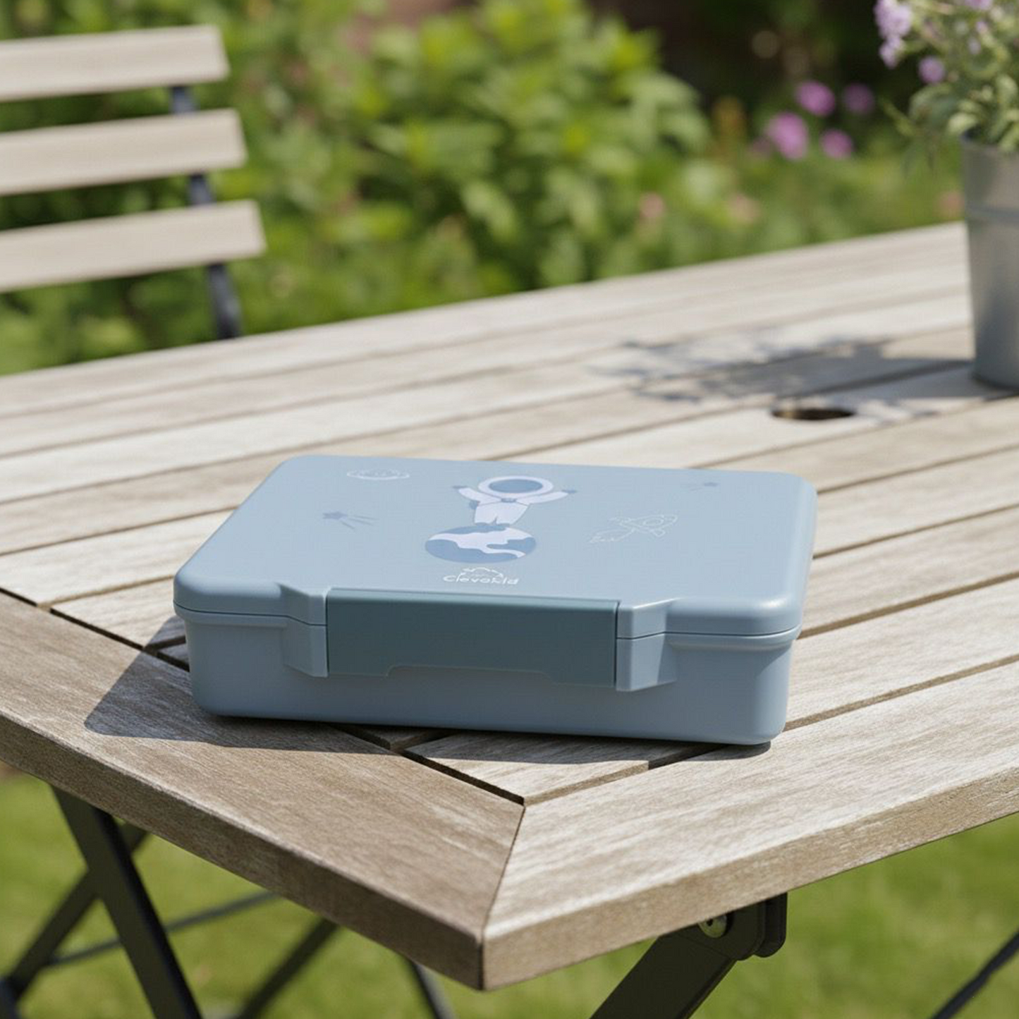 Maxi Lunch Box Baby Blue 1520ML\50 OZ - ClevaAstroo Friend