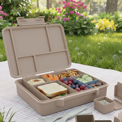 Maxi Lunch Box Brown Dark Toffeh 1520ML\50 OZ