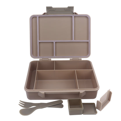 Maxi Lunch Box Brown Dark Toffeh 1520ML\50 OZ - ClevaElphaa Friend