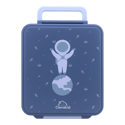 Mega Lunch Box Blue Turquoise 1600ML\54 OZ- ClevaAstroo Friend