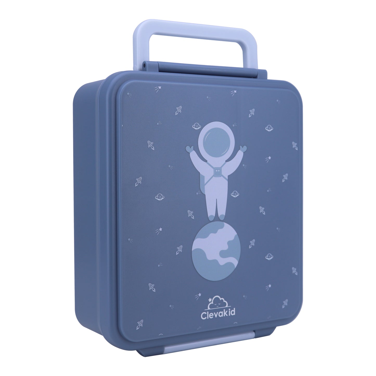 Mega Lunch Box Blue Turquoise 1600ML\54 OZ- ClevaAstroo Friend