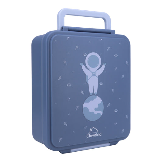 Mega Lunch Box Blue Turquoise 1600ML\54 OZ- ClevaAstroo Friend