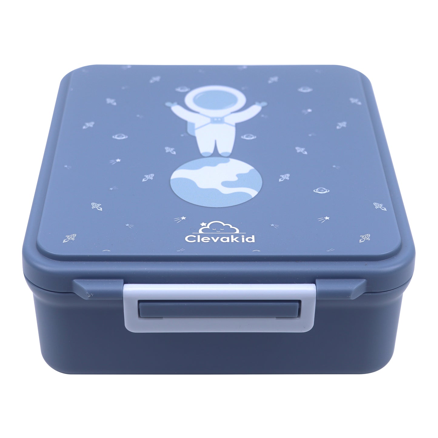 Mega Lunch Box Blue Turquoise 1600ML\54 OZ- ClevaAstroo Friend