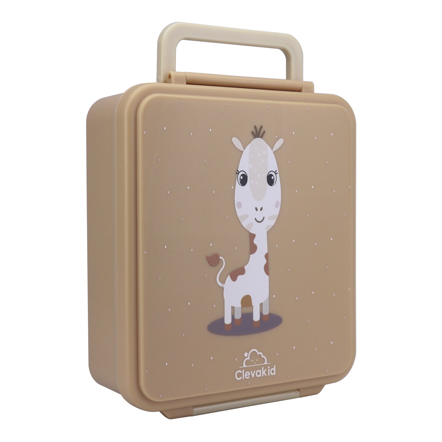 Mega Lunch Box Brown Latte 1600ML\54 OZ- ClevaNeckee Friend