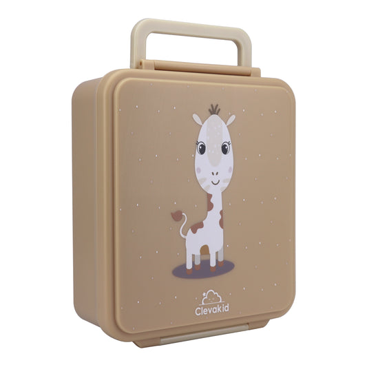 Mega Lunch Box Brown Latte 1600ML\54 OZ- ClevaNeckee Friend