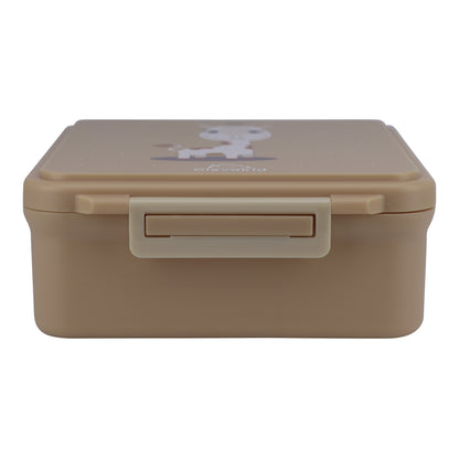 Mega Lunch Box Brown Latte 1600ML\54 OZ- ClevaNeckee Friend