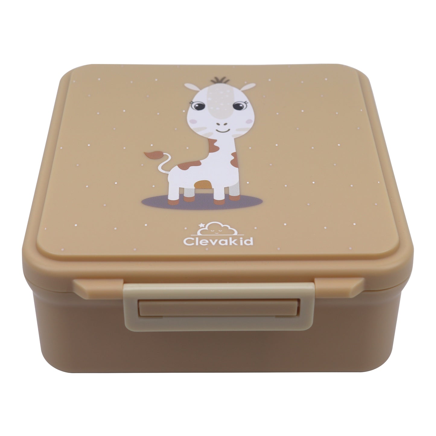 Mega Lunch Box Brown Latte 1600ML\54 OZ- ClevaNeckee Friend