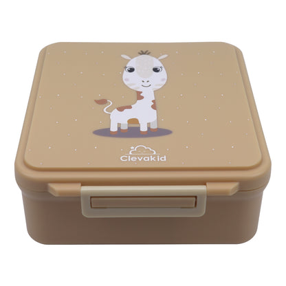 Mega Lunch Box Brown Latte 1600ML\54 OZ- ClevaNeckee Friend