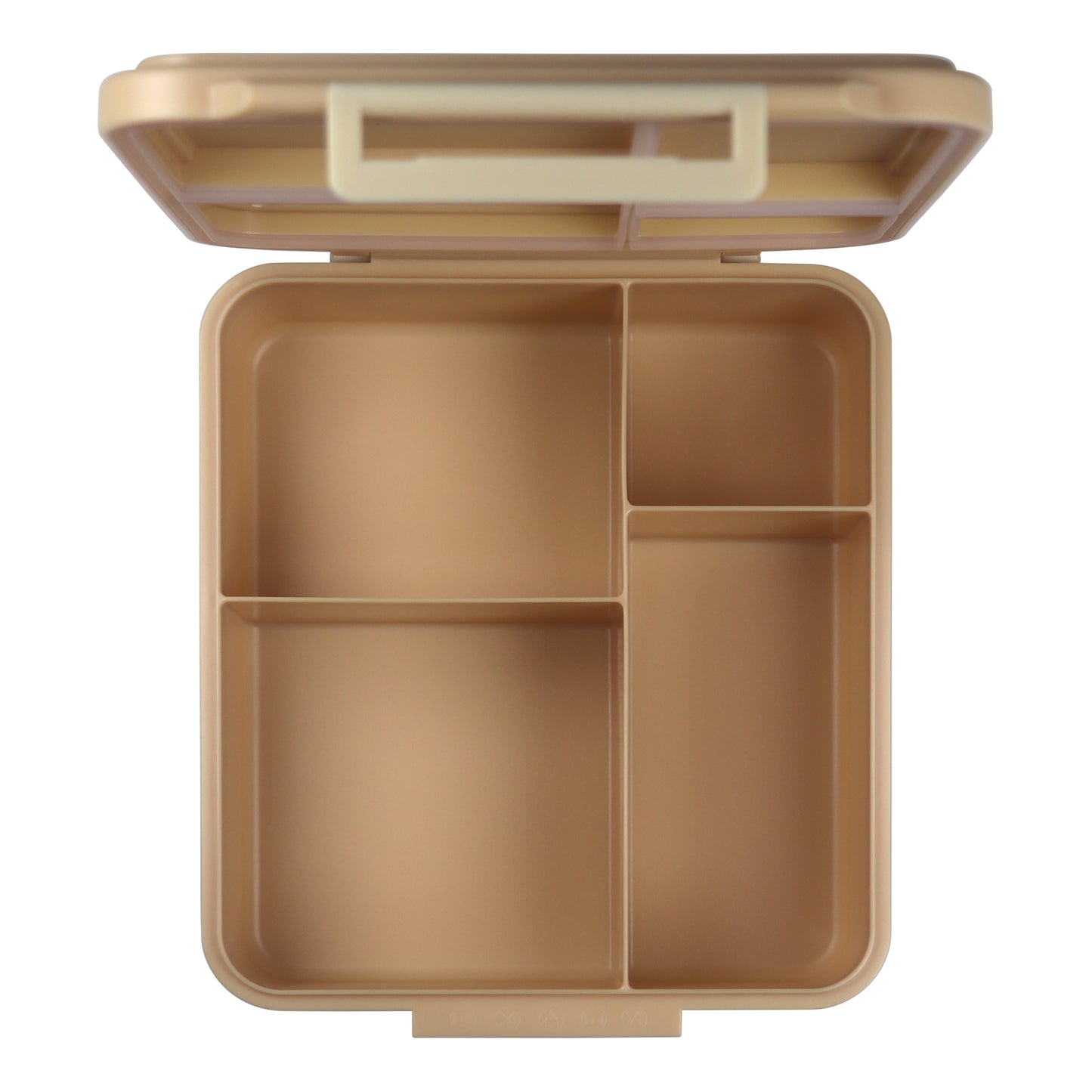 Mega Lunch Box Brown Latte 1600ML\54 OZ- ClevaNeckee Friend