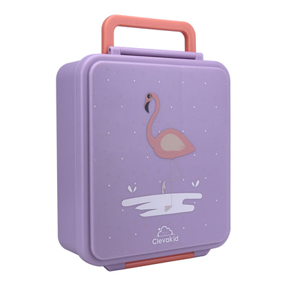 Mega Lunch Box Purple Light 1600ML\54 OZ- ClevaMingoo Friend