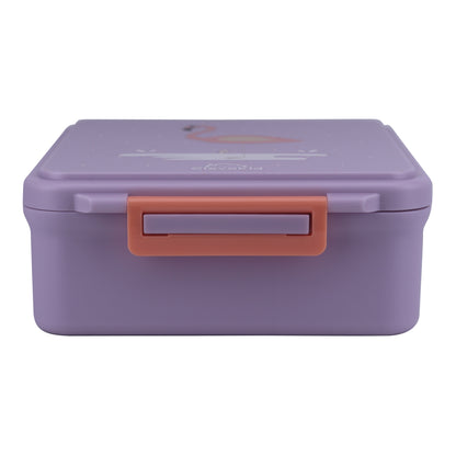 Mega Lunch Box Purple Light 1600ML\54 OZ- ClevaMingoo Friend