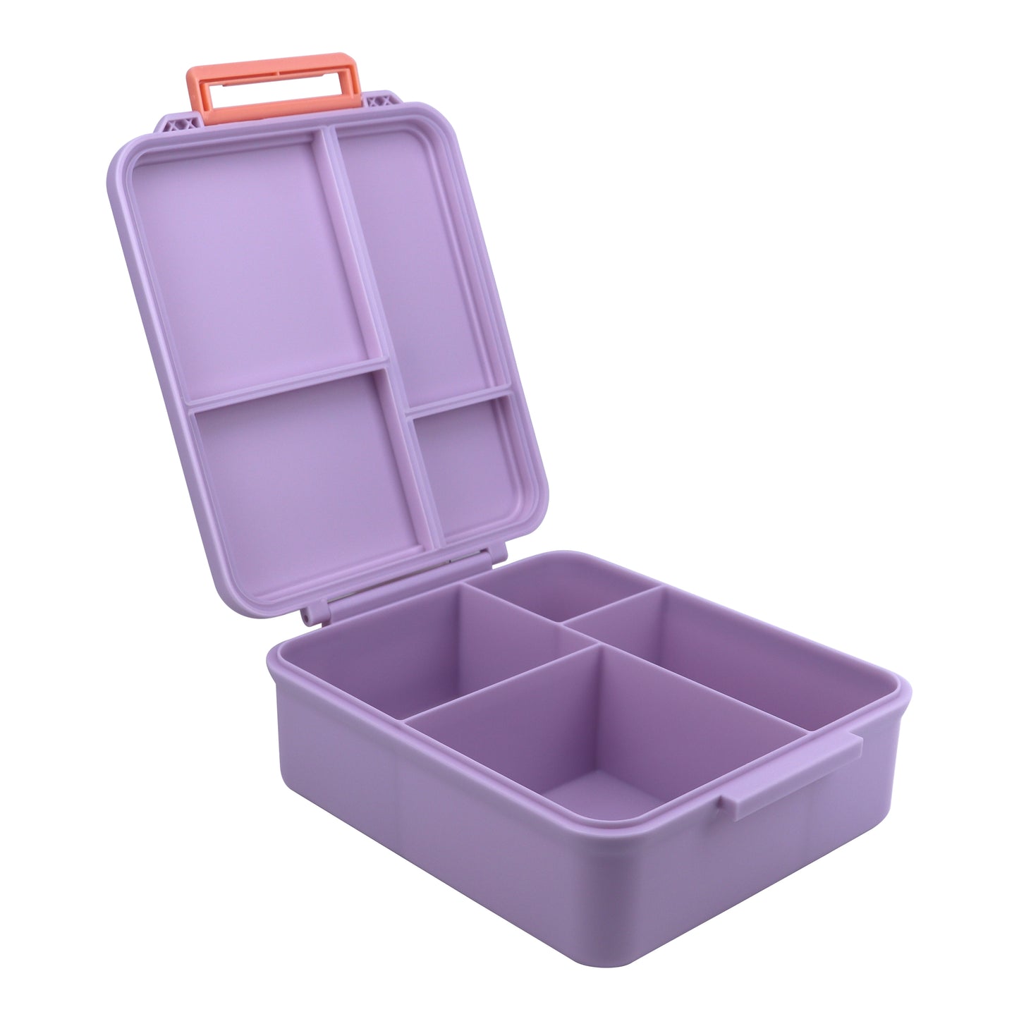 Mega Lunch Box Purple Light 1600ML\54 OZ- ClevaMingoo Friend
