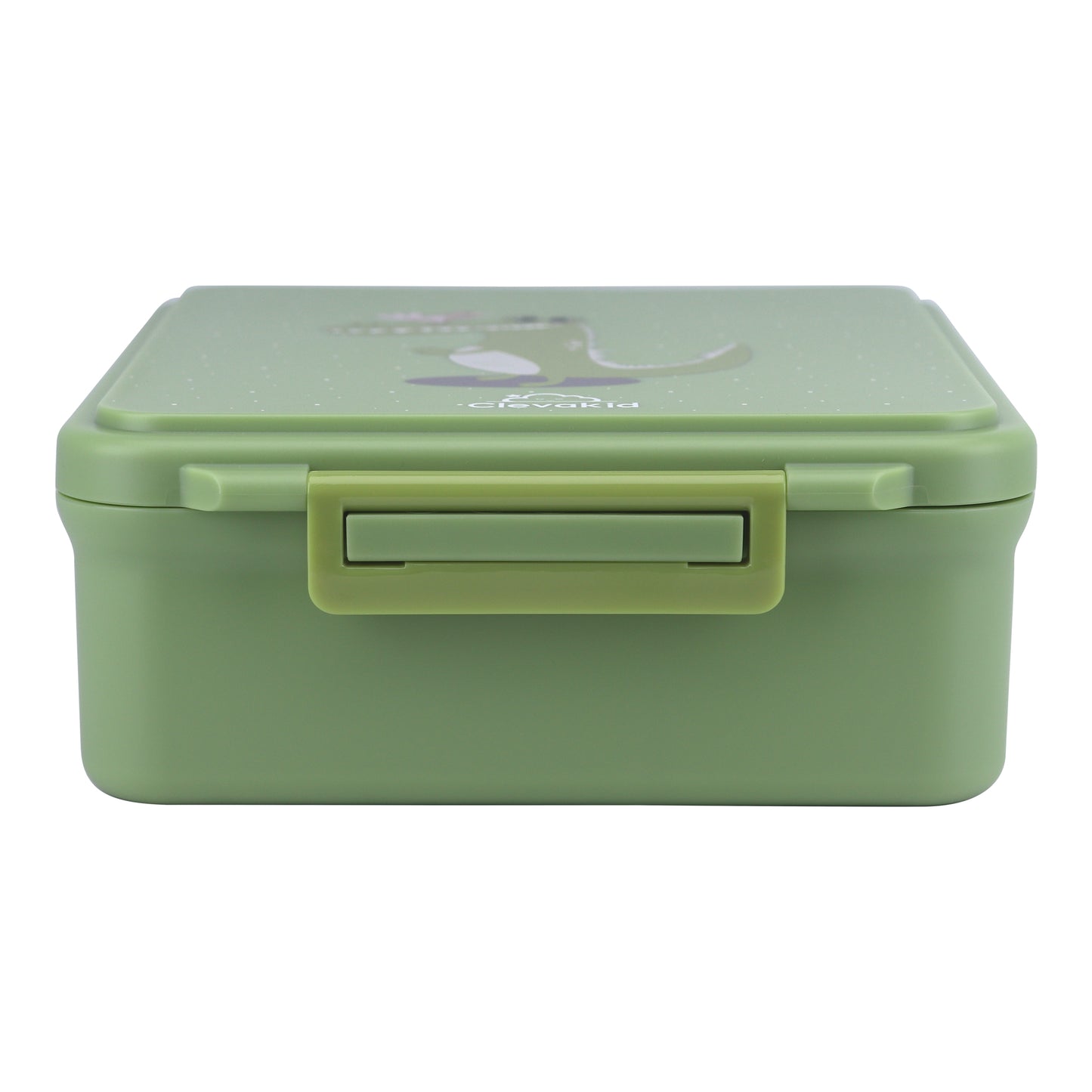 Mega Lunch Box Green Leaves 1600ML\54 OZ- ClevaGator Friend