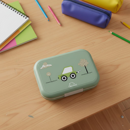 Midi  Lunch Box Green  Olive 900ML \30 OZ - ClevaRcer Friend