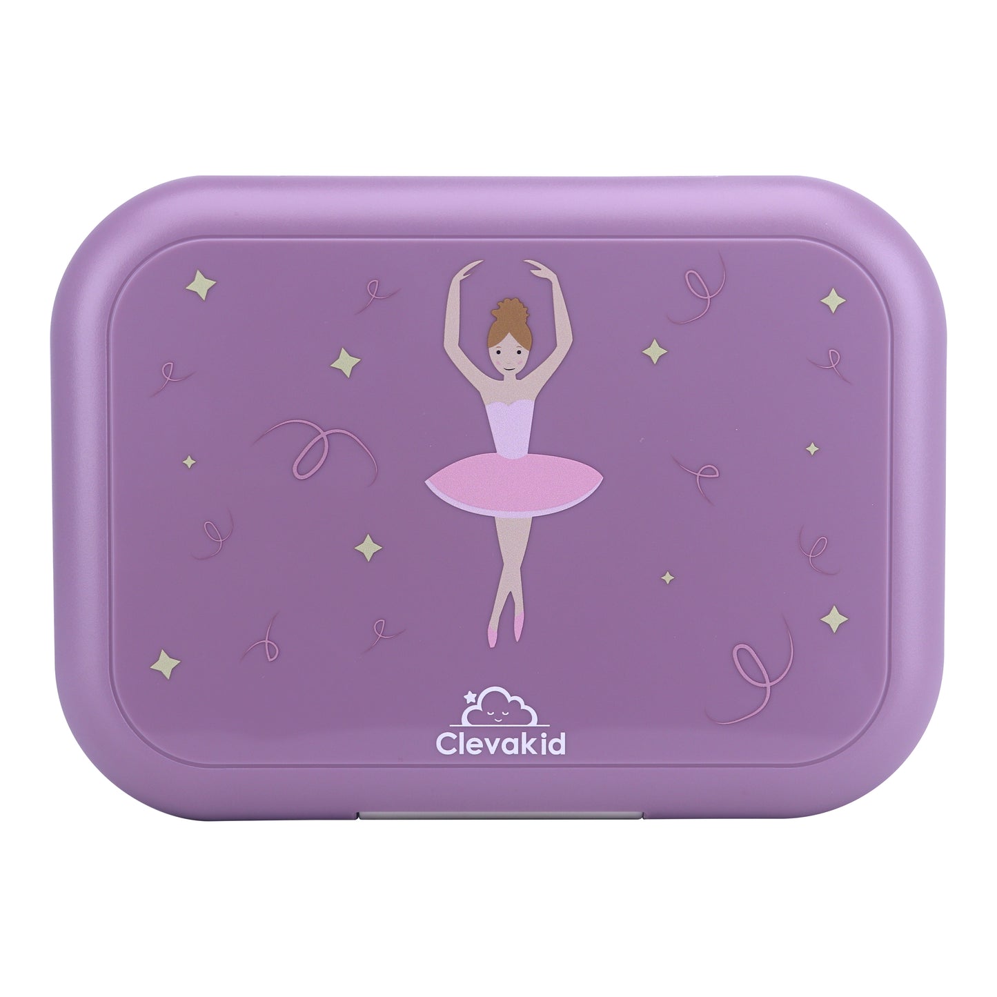 Midi  Lunch Box Purple Dark Powder 900ML \30 OZ - Clevapirouette Friend