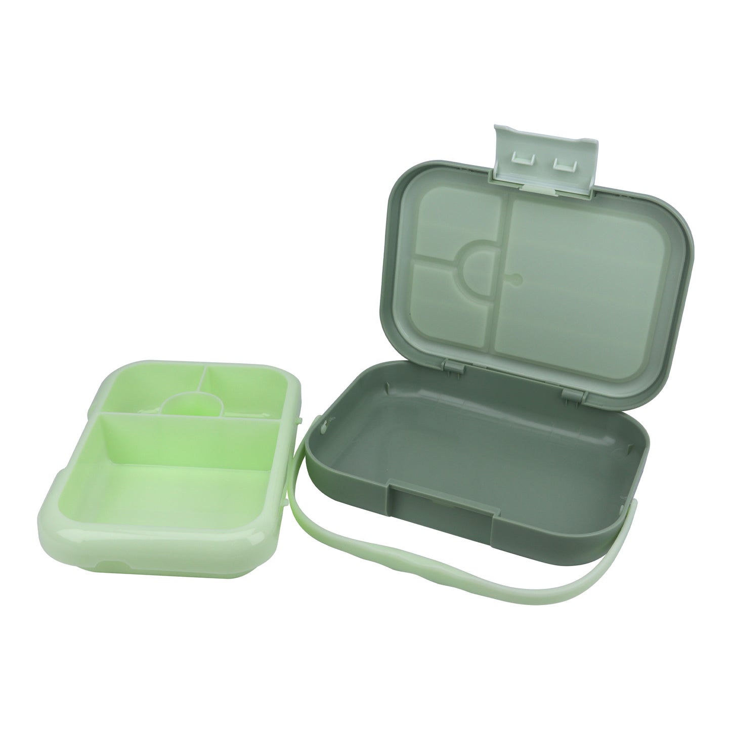 Midi  Lunch Box Green  Olive 900ML \30 OZ - ClevaRcer Friend