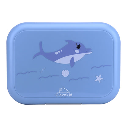 Midi  Lunch Box Blue Dark Ice 900ML \30 OZ - ClevaFin Friend