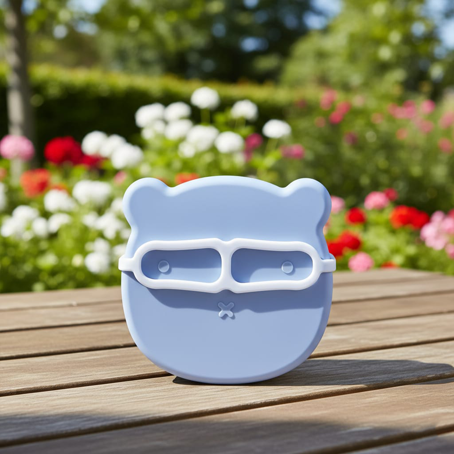 Silicone  Lunch Box Blue Ice 1000ML\34 OZ