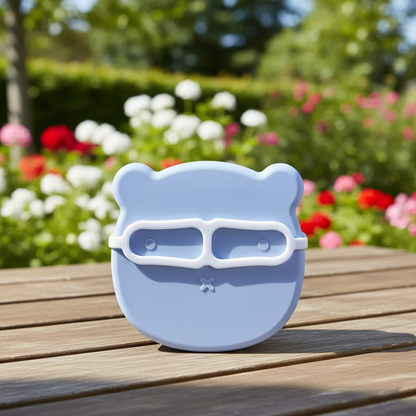 Silicone  Lunch Box Blue Ice 1000ML\34 OZ