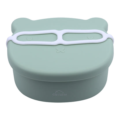 Silicone  Lunch Box Green Light Mint 1000ML\34 OZ