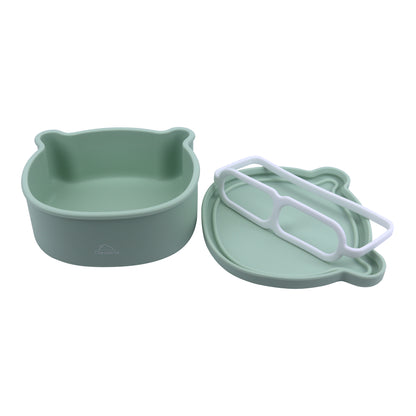 Silicone  Lunch Box Green Light Mint 1000ML\34 OZ