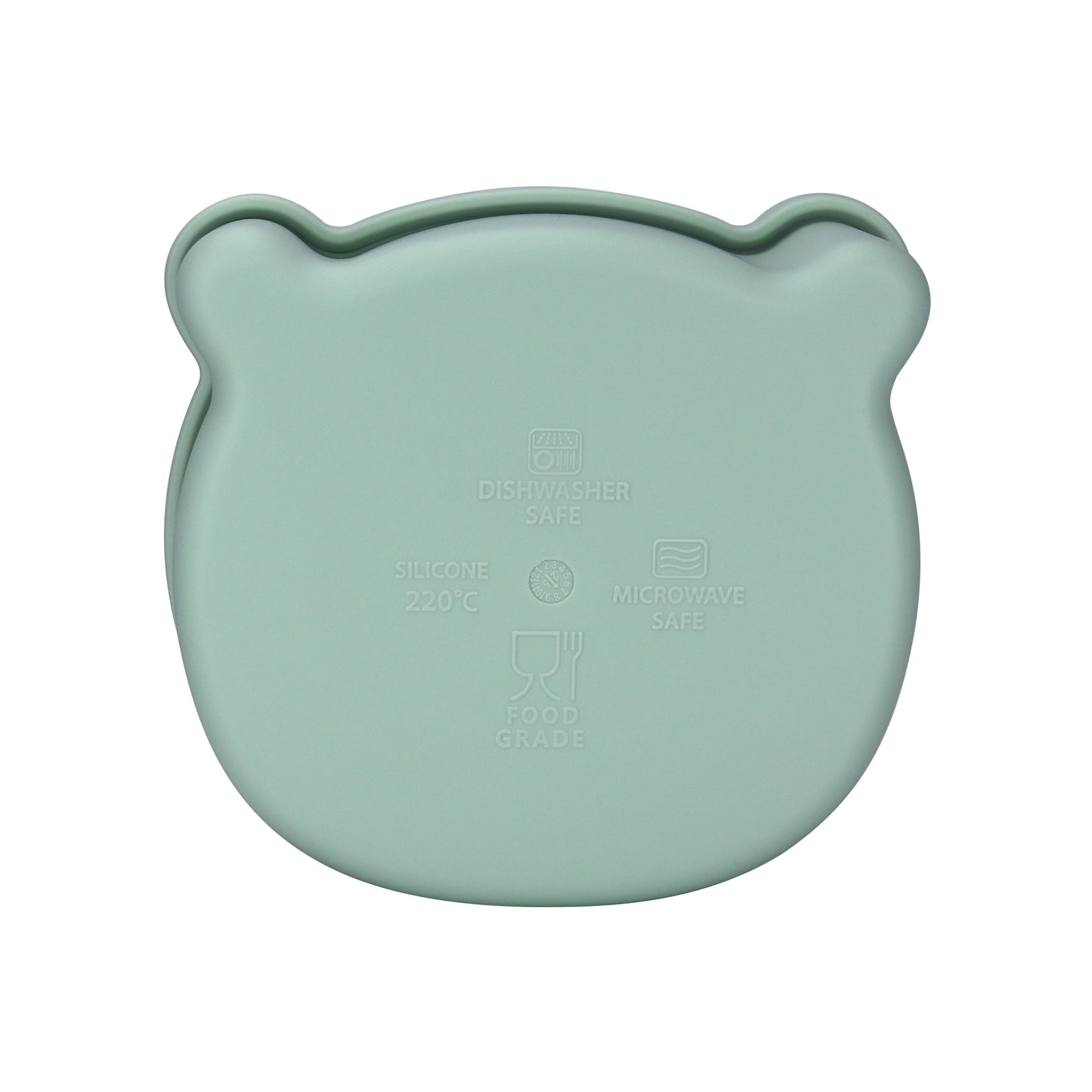 Silicone  Lunch Box Green Light Mint 1000ML\34 OZ