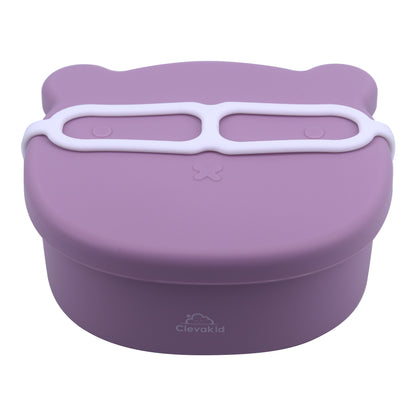 Silicone  Lunch Box Purple Ice 1000ML\34 OZ