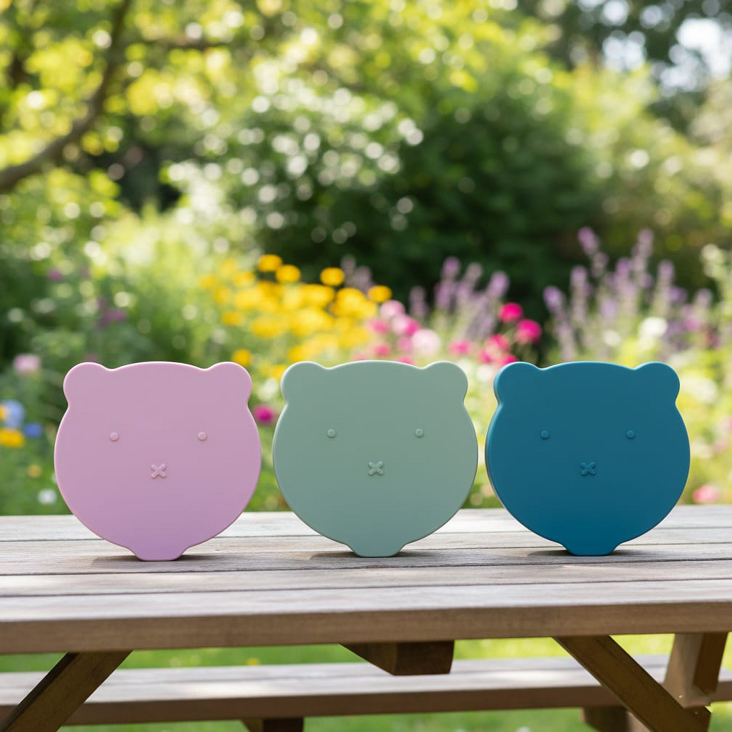 Silicone Snack & Fruits Container Brownish Pink 130ML\4.4 OZ