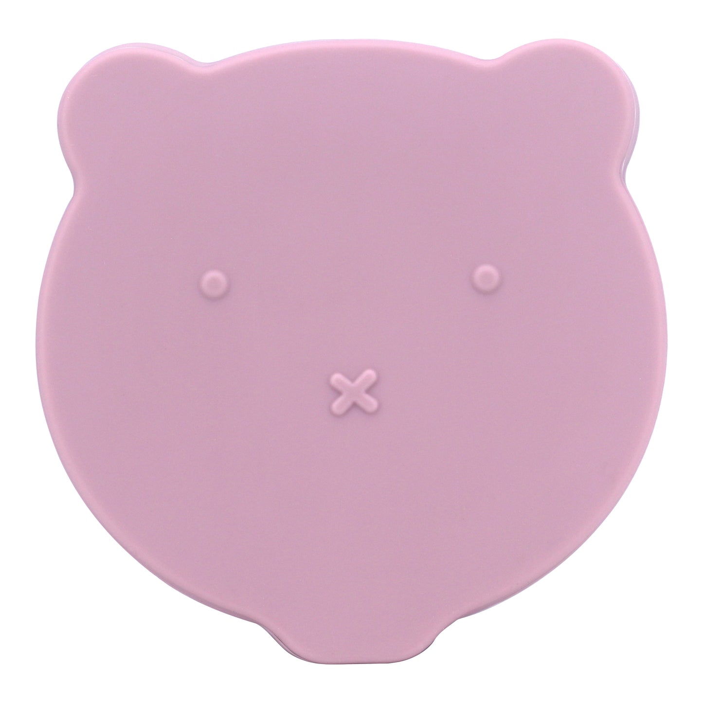 Silicone Snack & Fruits Container Brownish Pink 130ML\4.4 OZ