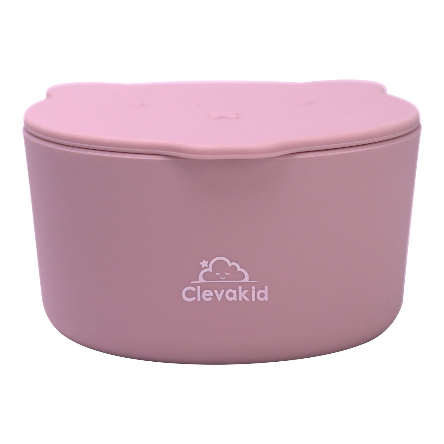 Silicone Snack & Fruits Container Brownish Pink 130ML\4.4 OZ