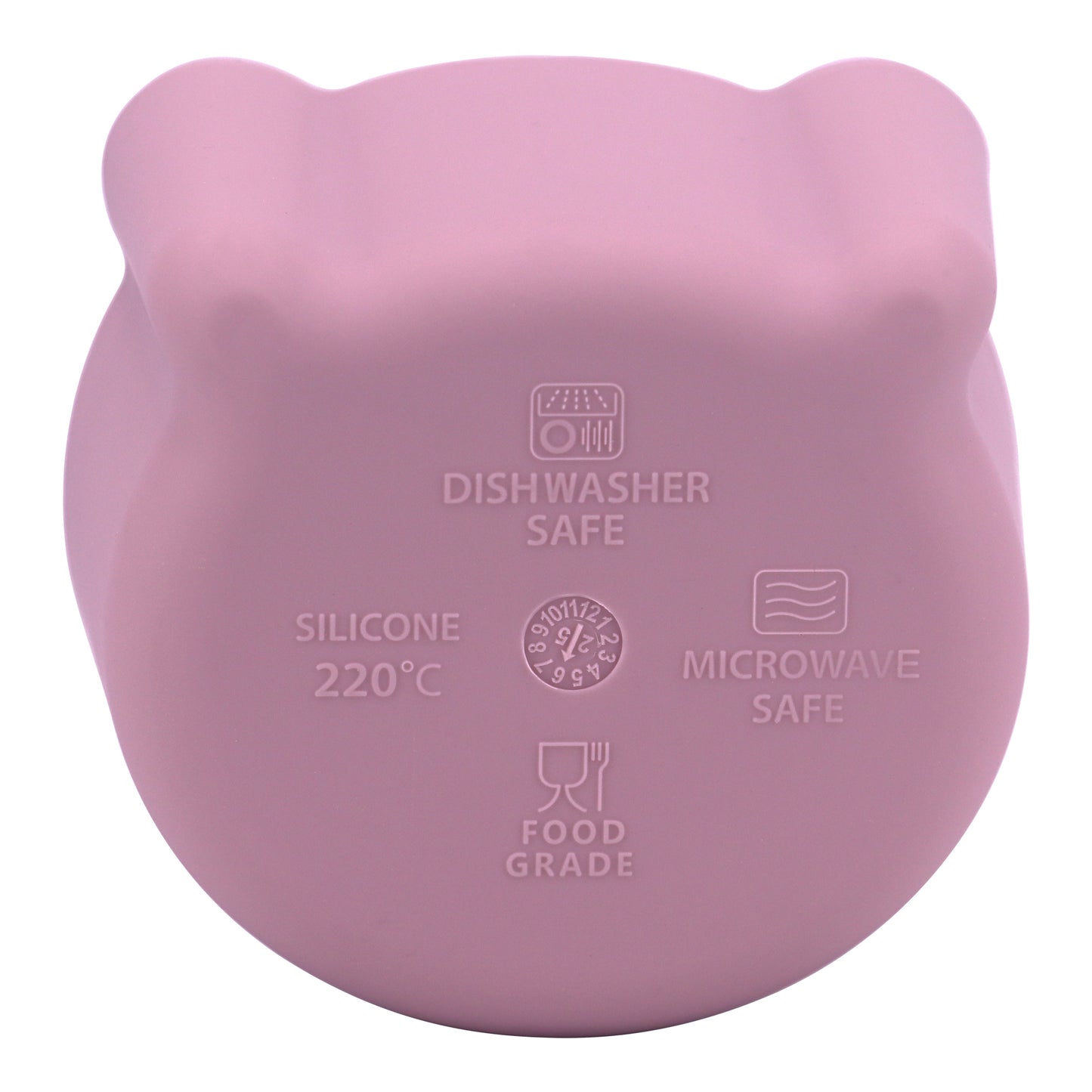 Silicone Snack & Fruits Container Brownish Pink 130ML\4.4 OZ