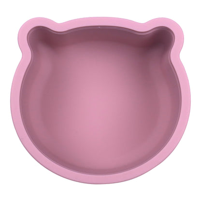 Silicone Snack & Fruits Container Brownish Pink 130ML\4.4 OZ