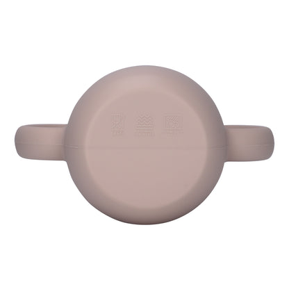 Silicone Baby Sippy Cup Light Pink -  180ML\6 OZ  - ClevaRaff Friend