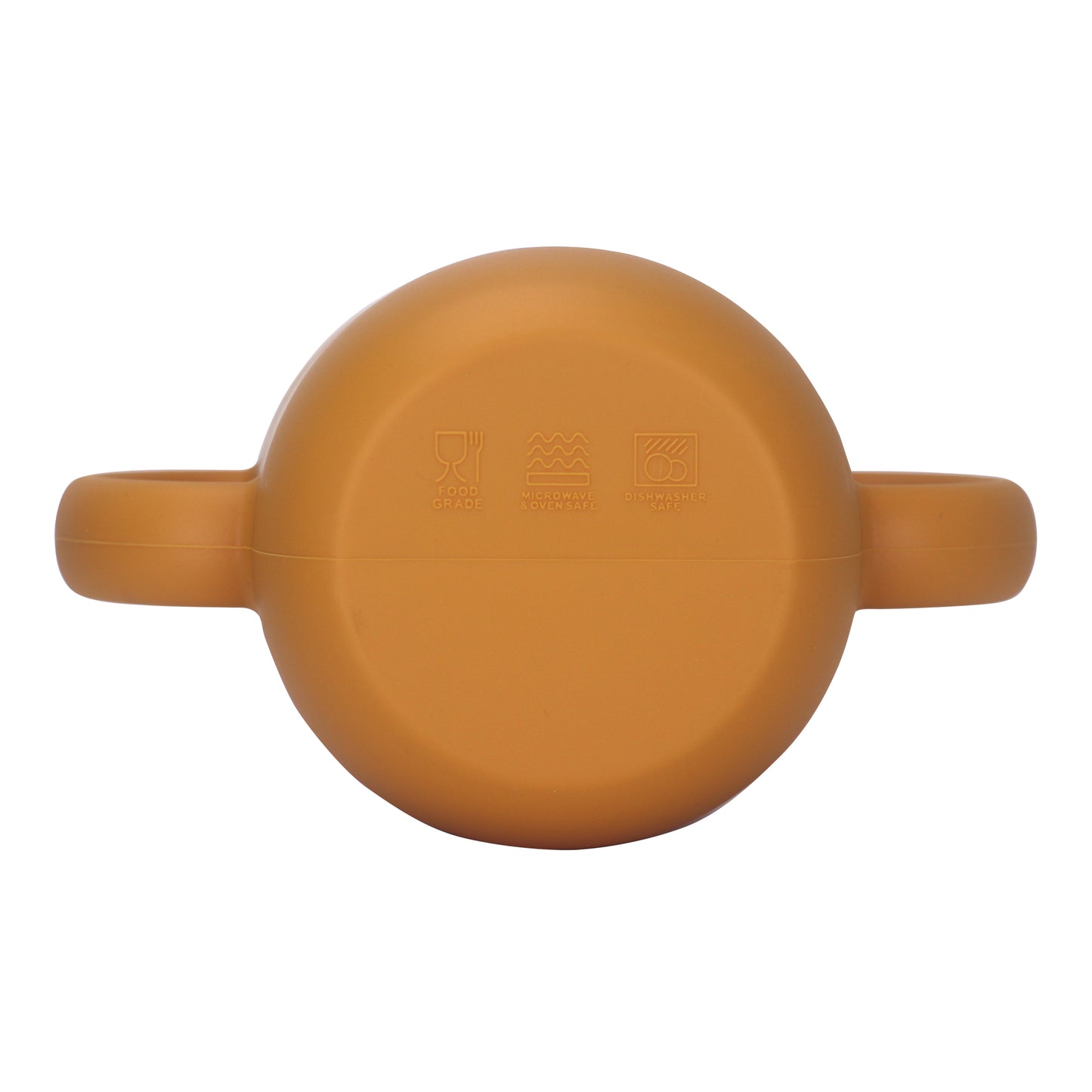 Silicone Baby Sippy Cup Orange Apricot -  180ML\6 OZ  - ClevaRaff Friend