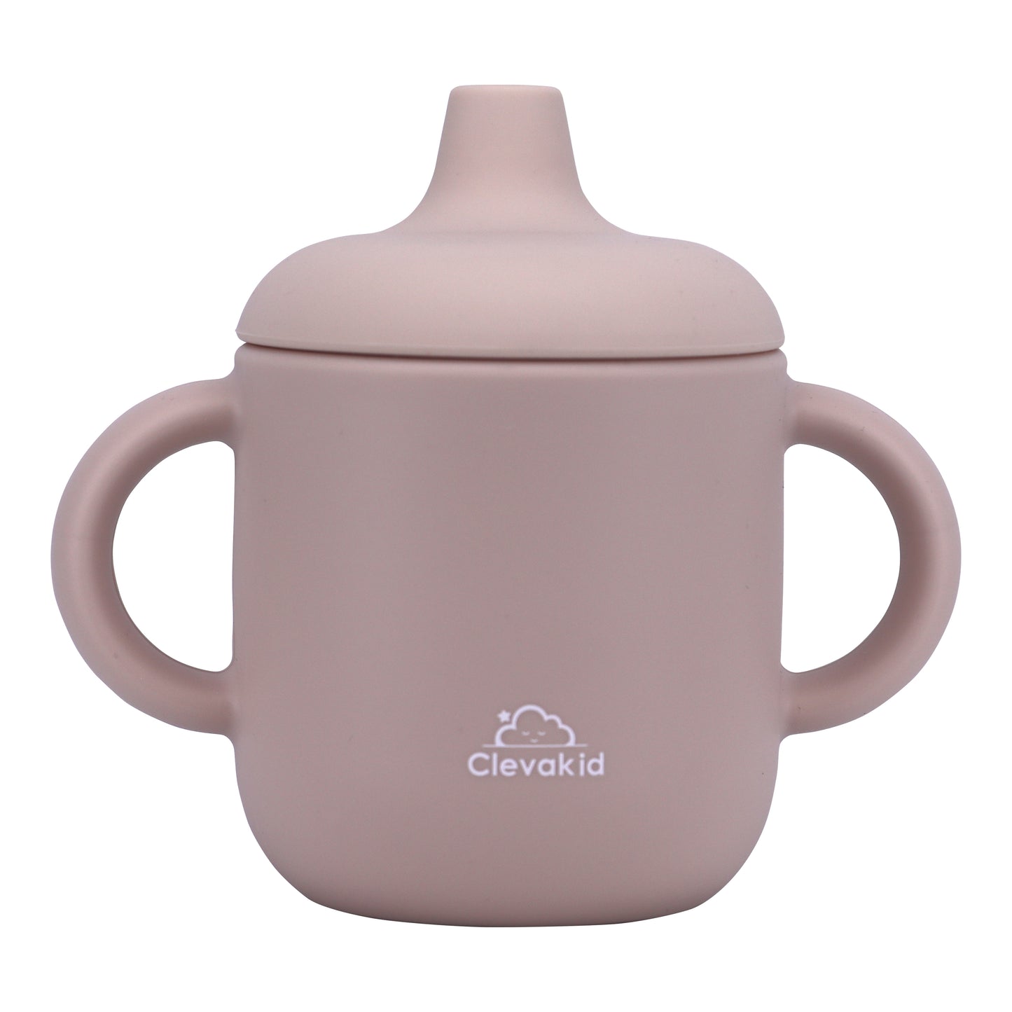 Silicone Baby Sippy Cup Light Pink -  180ML\6 OZ  - ClevaElphaa Friend