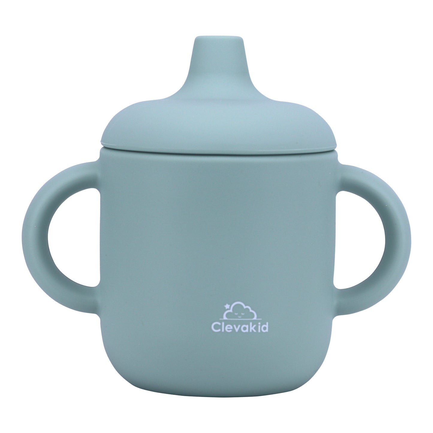 Silicone Baby Sippy Cup Blue Light -  180ML\6 OZ  - ClevaElphaa Friend