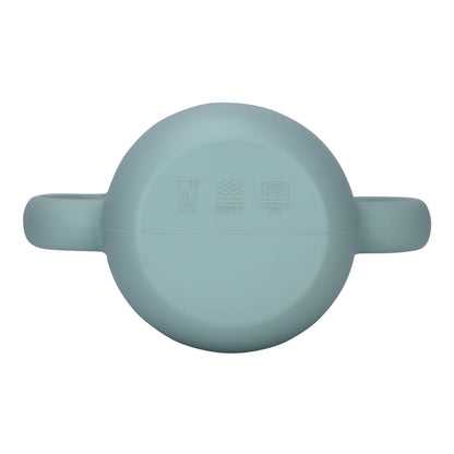 Silicone Baby Sippy Cup Blue Light -  180ML\6 OZ  - ClevaElphaa Friend