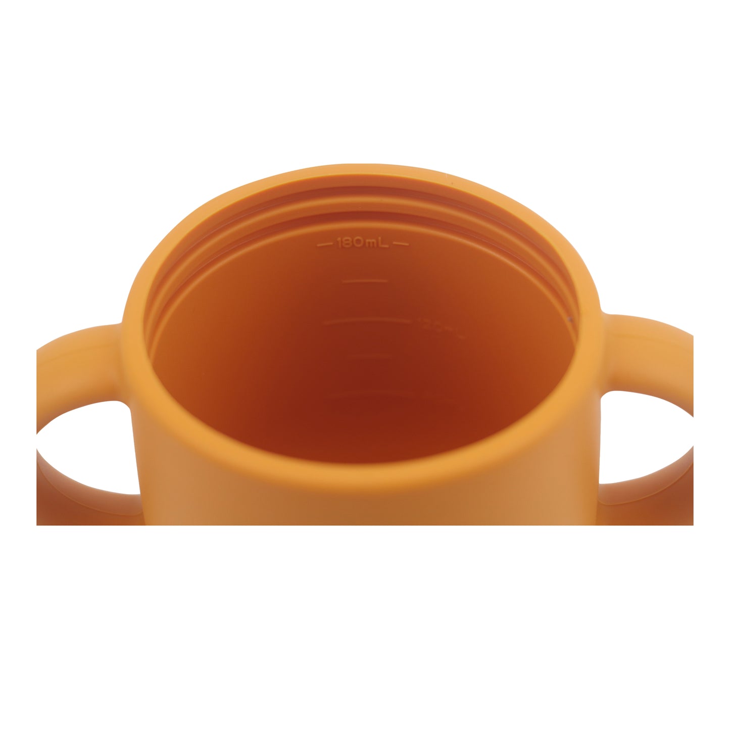 Silicone Baby Sippy Cup Orange Apricot -  180ML\6 OZ  - ClevaElphaa Friend