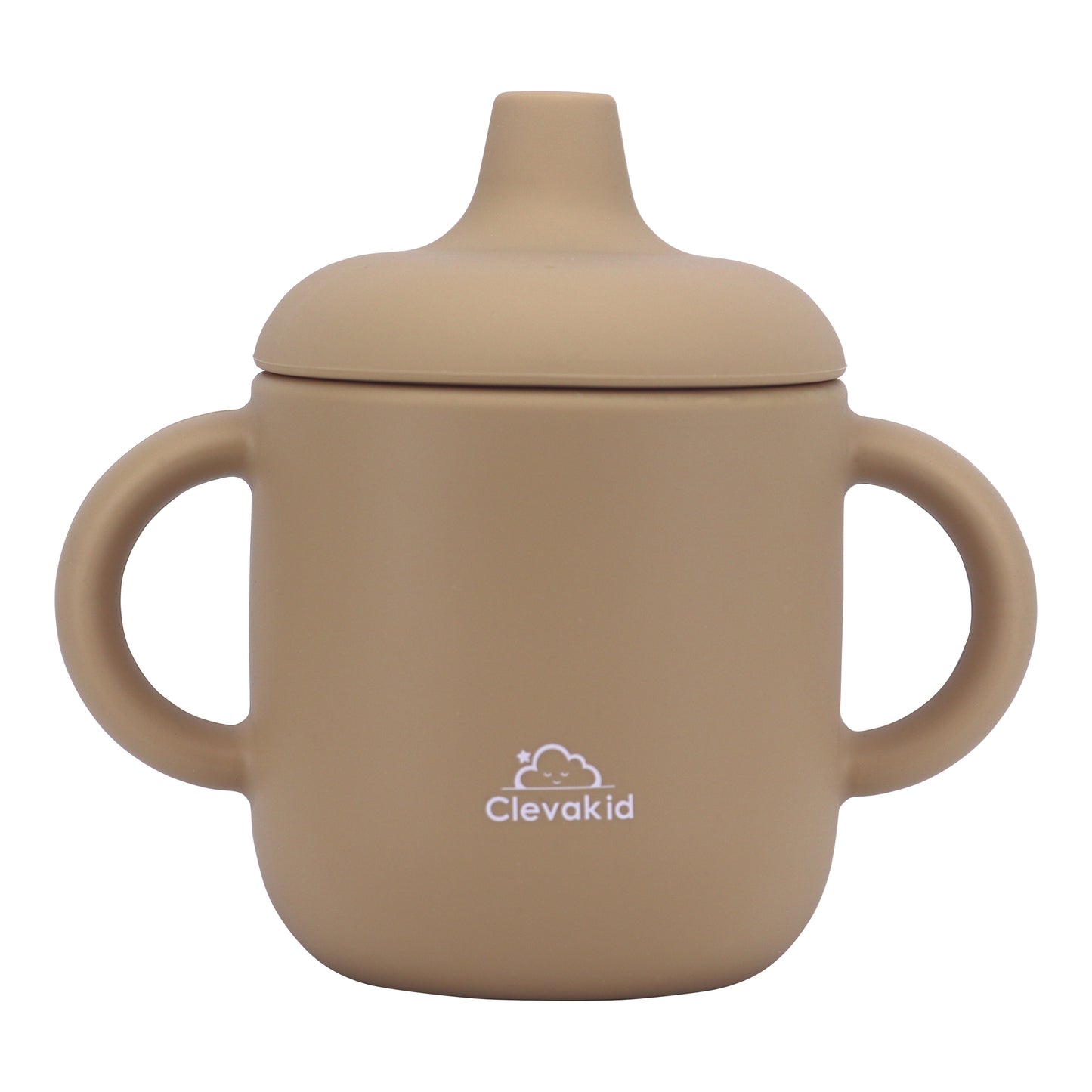 Silicone Baby Sippy Cup Brown Toffee -  180ML\6 OZ  - ClevaElphaa Friend
