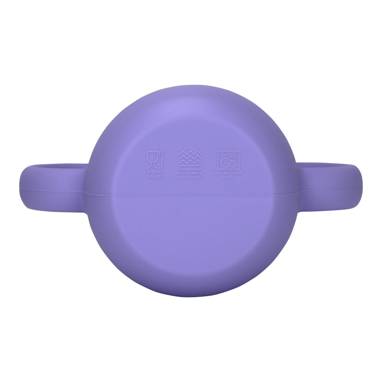 Silicone Training Cup with Straw Purple Lavender -  180ML\6 OZ  - ClevaKingee Friend