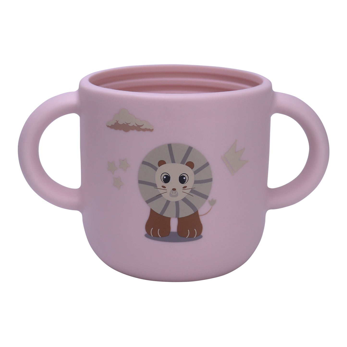 Silicone Training Cup with Straw Red Rose -  180ML\6 OZ  - ClevaKingee Friend