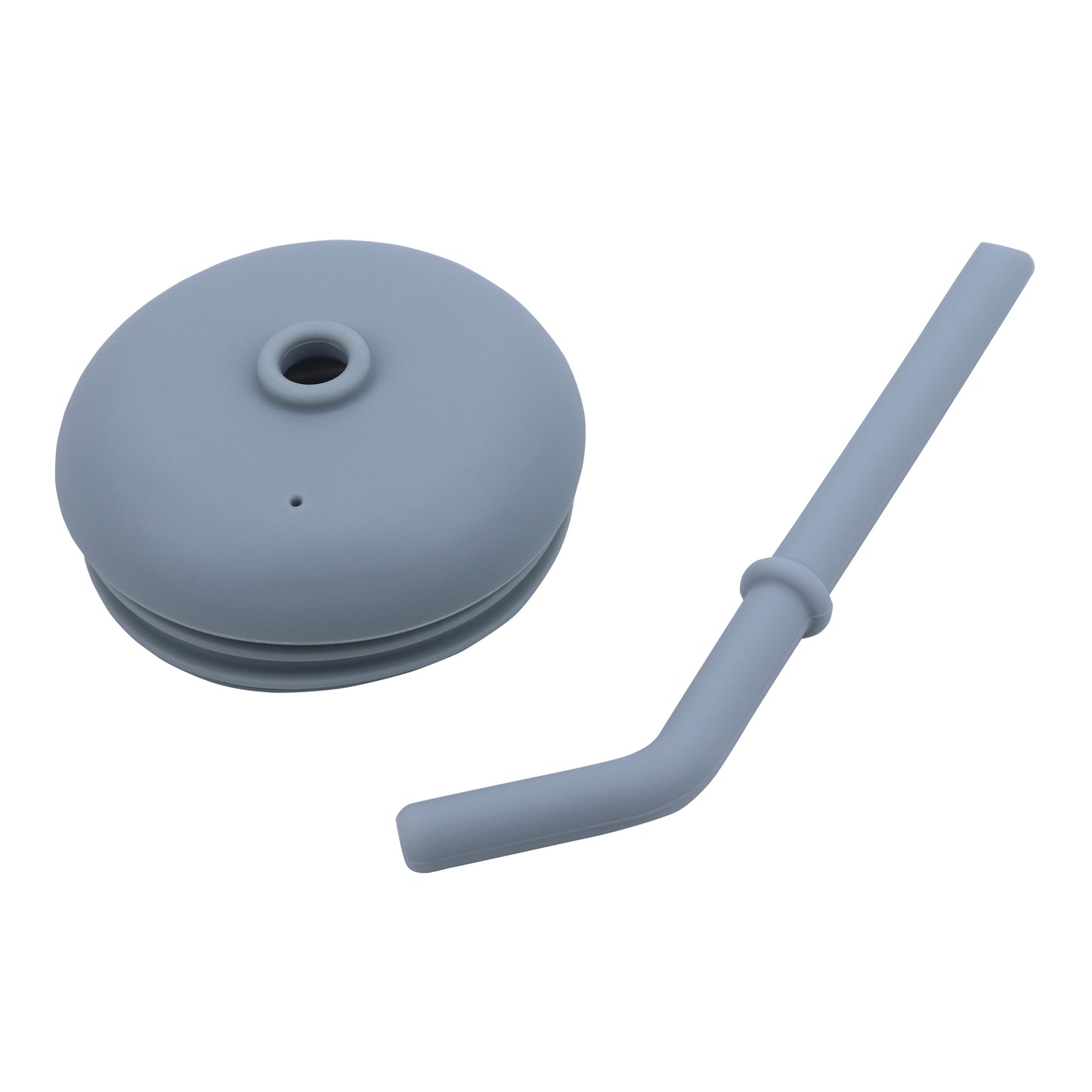 Silicone Training Cup with Straw Baby Blue -  180ML\6 OZ  - ClevaZaal Friend