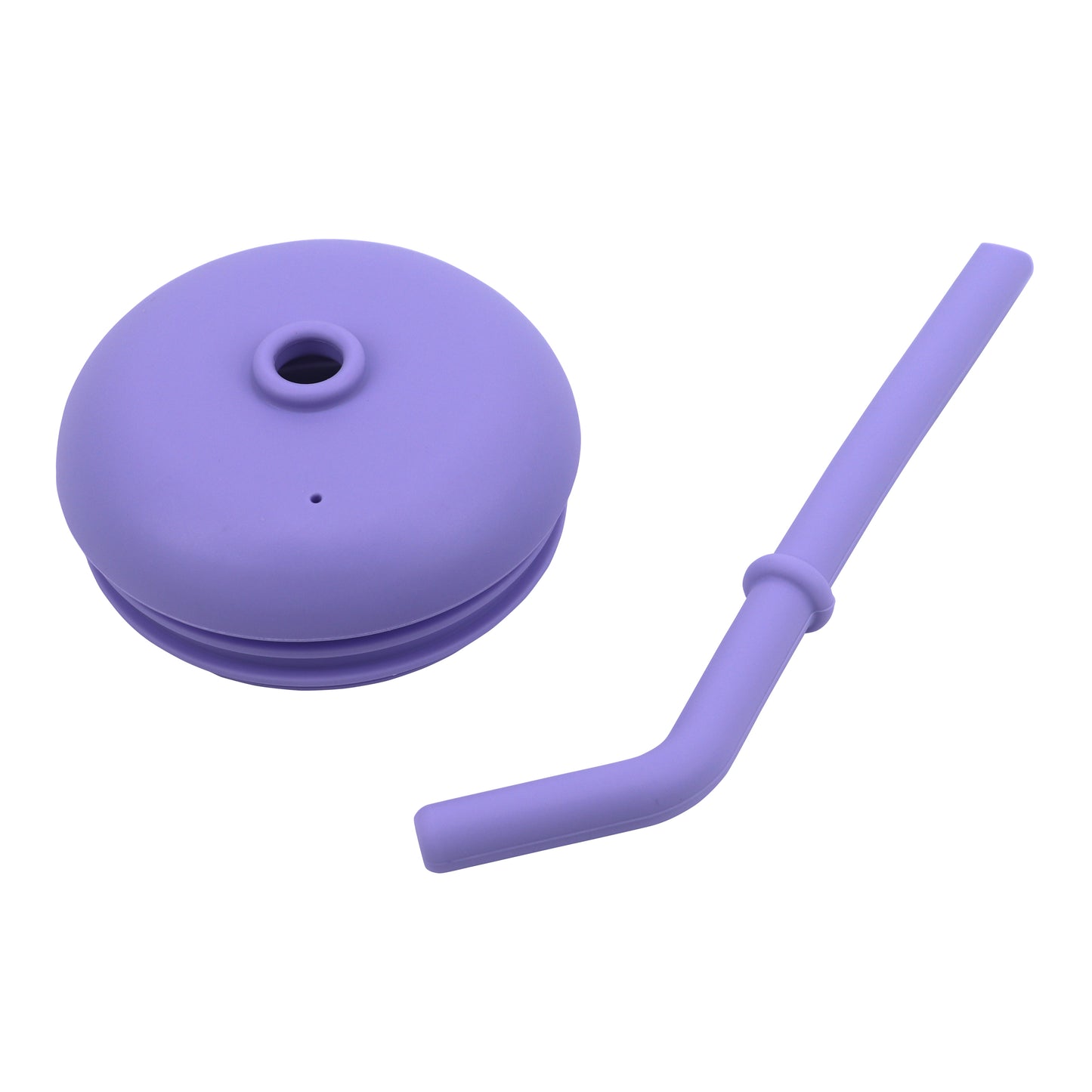 Silicone Training Cup with Straw Purple Lavender -  180ML\6 OZ  - ClevaZaal Friend