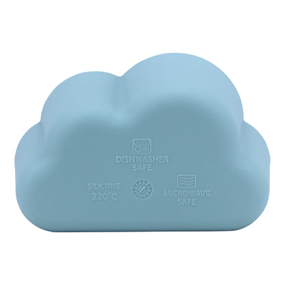 Silicone Snack & Fruits Container Blue Teal 150ML\5 OZ