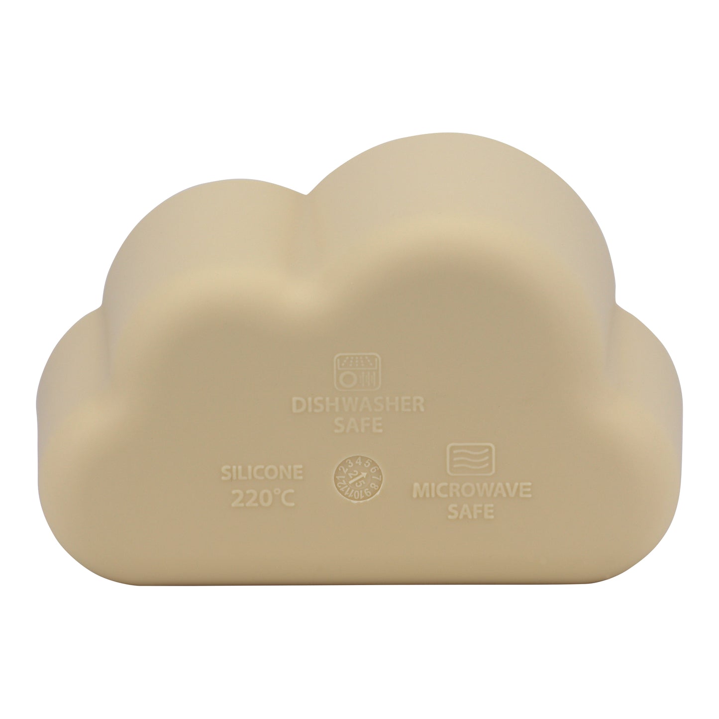 Silicone Snack & Fruits Container Beige latte 150ML\5 OZ