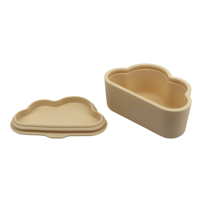 Silicone Snack & Fruits Container Beige latte 150ML\5 OZ