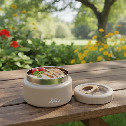 Thermal Food Jar Brown Dark Toffeh 250ML \8 OZ